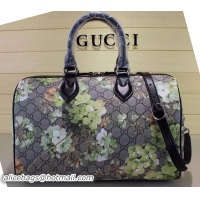 Traditional Specials Gucci Tian GG Supreme Boston Bag 409527 Green