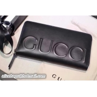 Buy Discount Gucci XL Leather Long Wallet 421828 Black