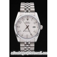 Rolex Datejust Silve...