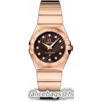 Omega Constellation Polished Quarz Small Watch 158638G