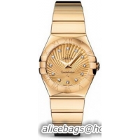 Omega Constellation Polished Quarz Small Watch 158638H