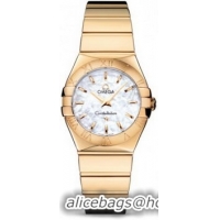 Omega Constellation Polished Quarz Small Watch 158638J