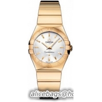 Omega Constellation Polished Quarz Small Watch 158638L