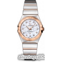 Omega Constellation Polished Quarz Small Watch 158638W