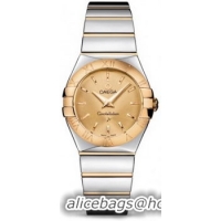 Omega Constellation Polished Quarz Small Watch 158638X