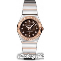 Omega Constellation Polished Quarz Small Watch 158638N