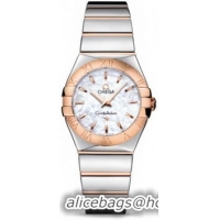 Omega Constellation Polished Quarz Small Watch 158638Z