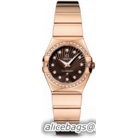 Omega Constellation Polished Quarz Mini Watch 158637A