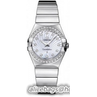 Omega Constellation Polished Quarz Small Watch 158638AC