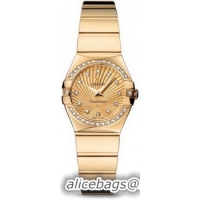 Omega Constellation Polished Quarz Mini Watch 158637B