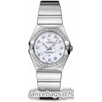 Omega Constellation Polished Quarz Small Watch 158638AD