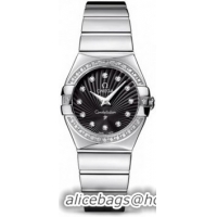 Omega Constellation Polished Quarz Small Watch 158638AE