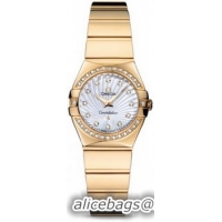 Omega Constellation Polished Quarz Mini Watch 158637D