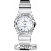 Omega Constellation Polished Quarz Small Watch 158638AF