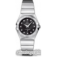 Omega Constellation Polished Quarz Small Watch 158638AH