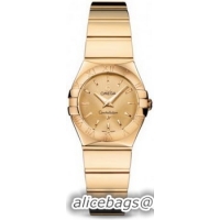 Omega Constellation Polished Quarz Mini Watch 158637I