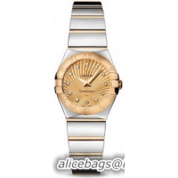 Omega Constellation Polished Quarz Mini Watch 158637U