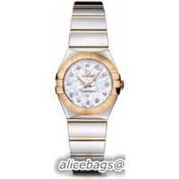 Omega Constellation Polished Quarz Mini Watch 158637V