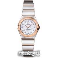 Omega Constellation Polished Quarz Mini Watch 158637W