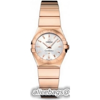 Omega Constellation Polished Quarz Mini Watch 158637M