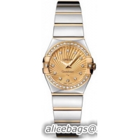 Omega Constellation Polished Quarz Mini Watch 158637O