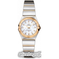 Omega Constellation Polished Quarz Mini Watch 158637Y