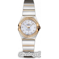 Omega Constellation Polished Quarz Mini Watch 158637P