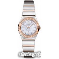 Omega Constellation Polished Quarz Mini Watch 158637R