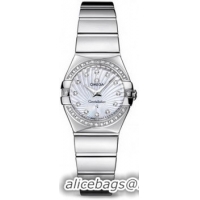 Omega Constellation Polished Quarz Mini Watch 158637AC