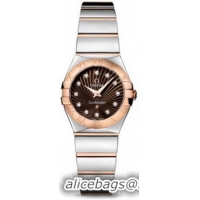 Omega Constellation Polished Quarz Mini Watch 158637T