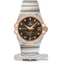 Omega Constellation Chronometer 38mm Watch 158630Q