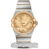 Omega Constellation Chronometer 38mm Watch 158630S