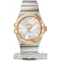 Omega Constellation Day Date Watch 158631E