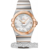 Omega Constellation Chronometer 38mm Watch 158630T