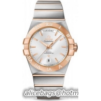 Omega Constellation Day Date Watch 158631F