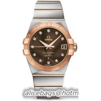 Omega Constellation Chronometer 38mm Watch 158630W