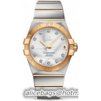 Omega Constellation Chronometer 38mm Watch 158630Y