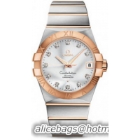 Omega Constellation Chronometer 38mm Watch 158630Z