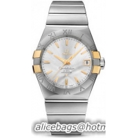 Omega Constellation Chronometer 38mm Watch 158630AC