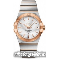 Omega Constellation Chronometer 38mm Watch 158630AF