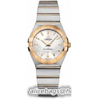 Omega Constellation Brushed Quarz Small Watch 158628AK