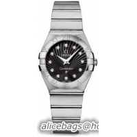 Omega Constellation Brushed Quarz Small Watch 158628AU