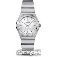 Omega Constellation Brushed Quarz Small Watch 158628AW