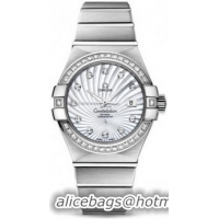 Omega Constellation Brushed Chronometer Watch 158626C