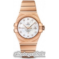 Omega Constellation Brushed Chronometer Watch 158626N