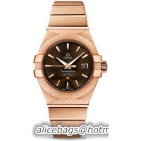 Omega Constellation Brushed Chronometer Watch 158626O