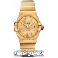 Omega Constellation Brushed Chronometer Watch 158626P