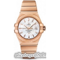 Omega Constellation Brushed Chronometer Watch 158626R