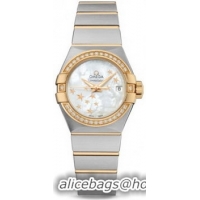 Omega Constellation Brushed Chronometer Watch 158626AI