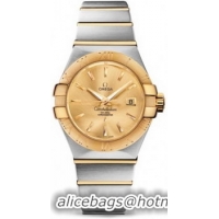 Omega Constellation Brushed Chronometer Watch 158625F